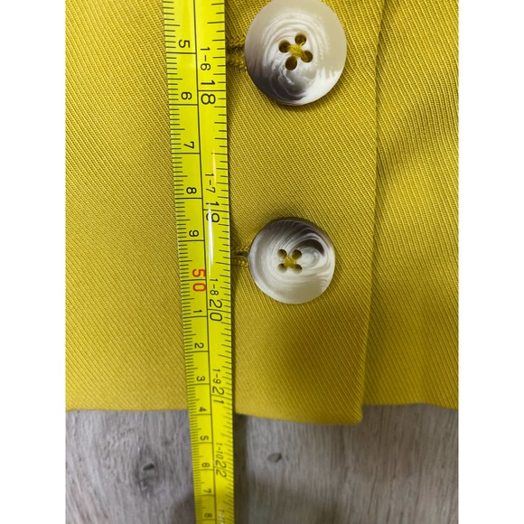 NWT FREE PEOPLE Sz 6 GABBIE VEST SUIT SET 4 PIECE VEST & TROUSER SET IN mustard - Picture 9 of 14